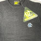 Y2k Biohazard Knit Sweatshirt Black - L