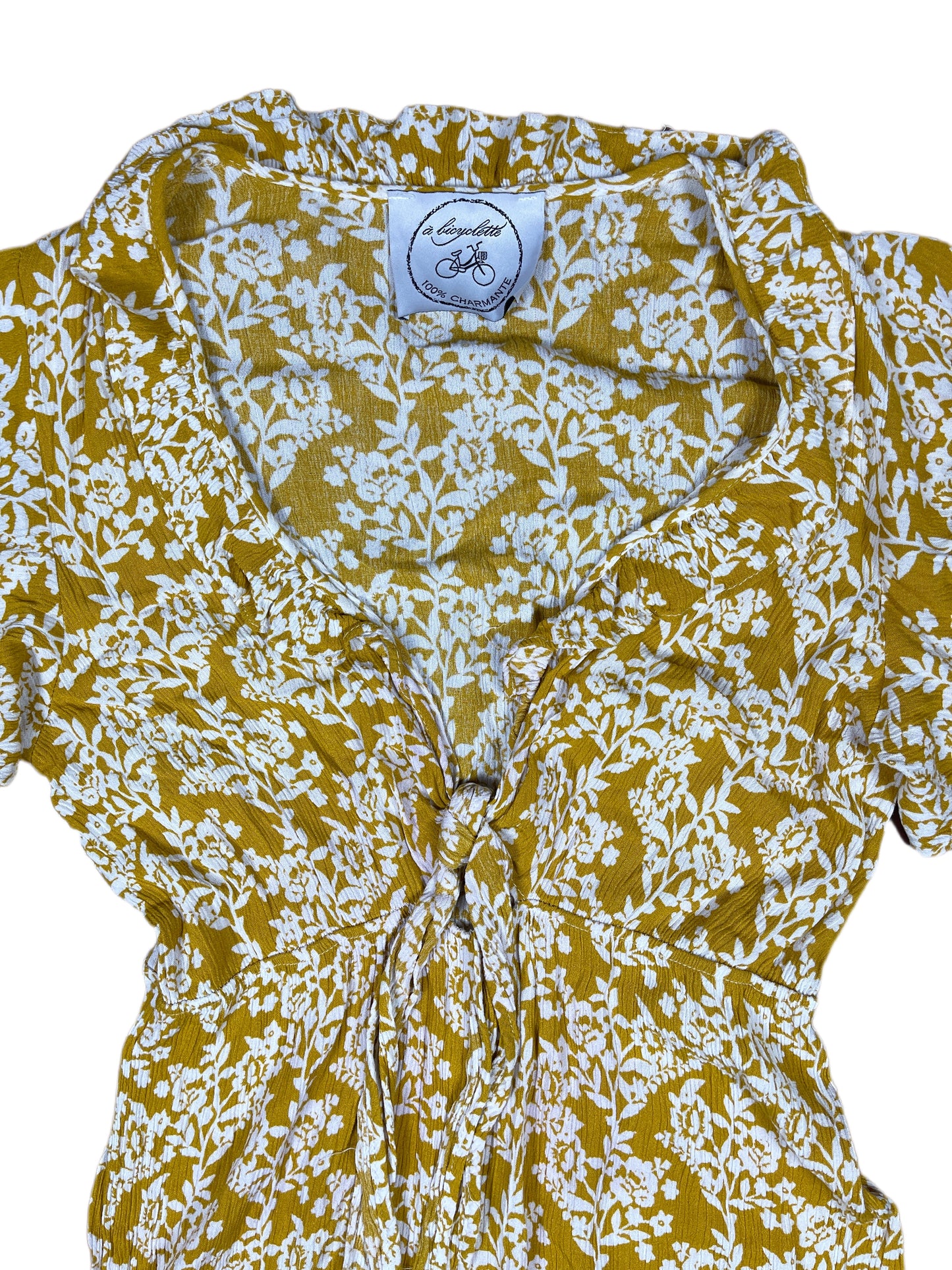 A Biciclette Jumpsuit Yellow - XS