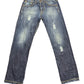 Y2k Crmj Bootcut Denim Pants Blue - S/M