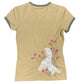 Y2k Apartment Short Sleeve Top Brown Beige - S