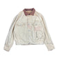 Vintage Diesel Distressed Jacket Cream - XL