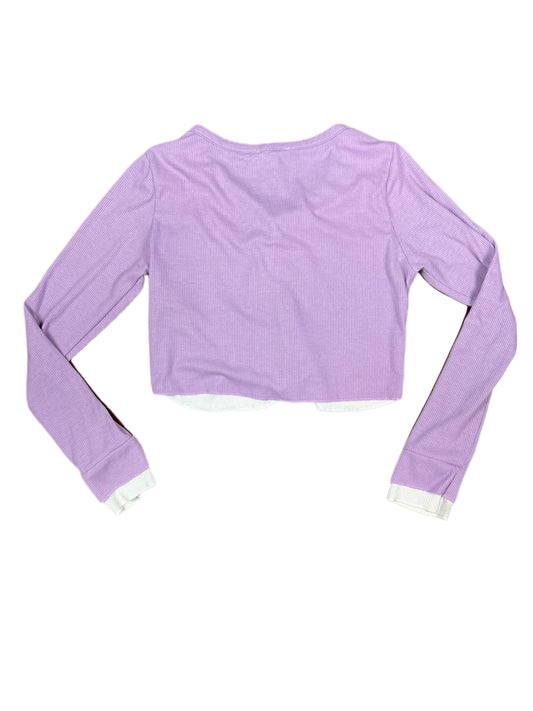 Y2k Yvonne & Love Long Sleeve Top Lavender - S