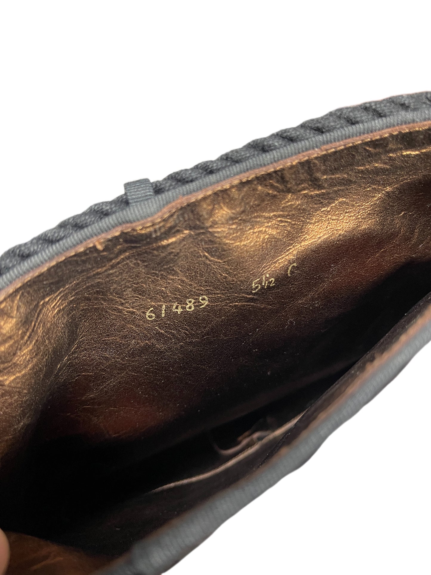 Y2k Victorio & Lucchino Knee High Velvet Brown Boots - 36