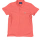 Y2k Chevignon Polo Shirt Salmon - M