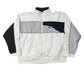 Y2k Reebok Sport Jacket White Gray - M/L
