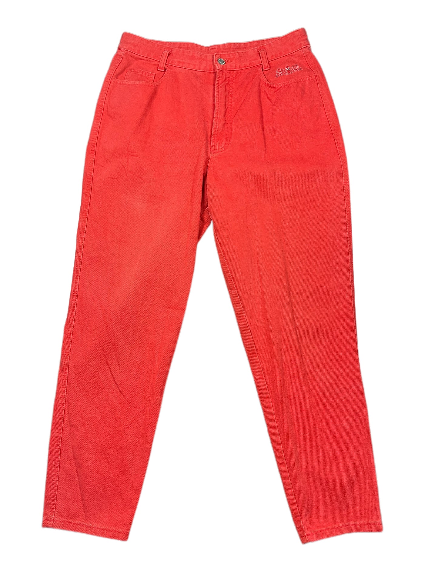 Vintage MAC Denim Pants Red - XL