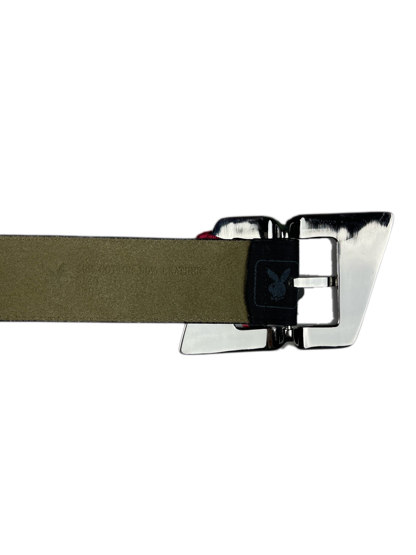 Y2k Playboy Belt Black