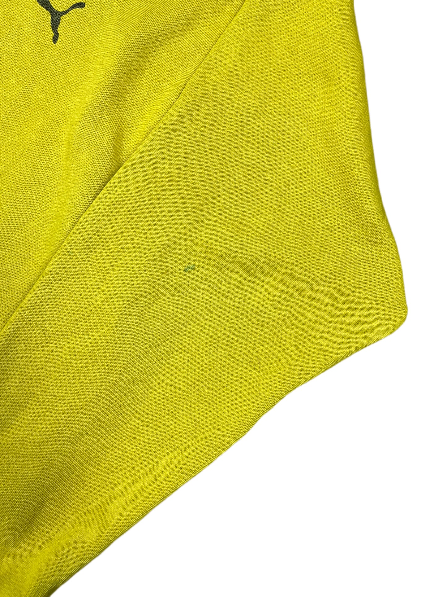 Vintage Puma 1980s Sweatshirt Yellow Mustard - S/M