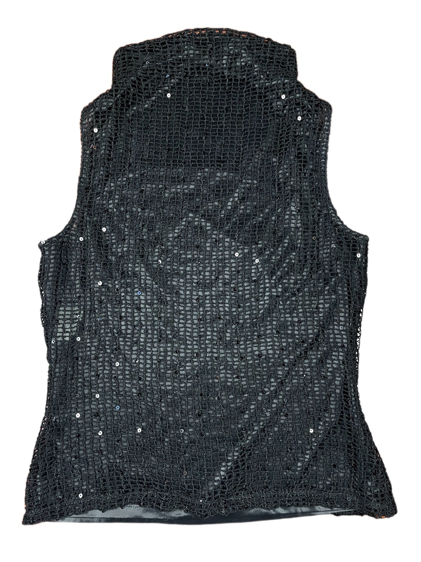 Y2k Caramelo Sleeveless Top Black S