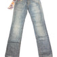 Y2k Miss Sixty Deadstock Bootcut Denim Pants Blue - M