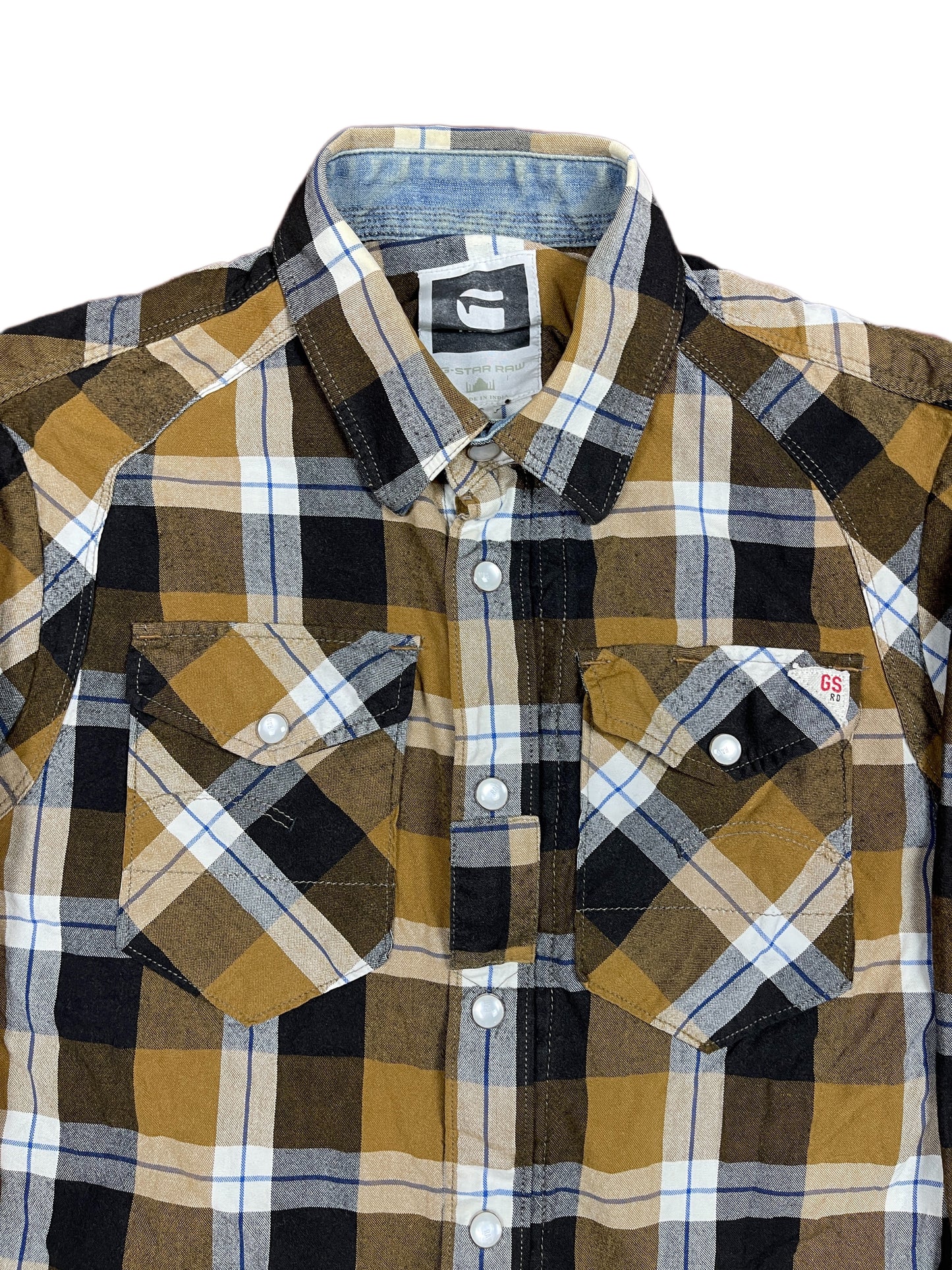G-Star Long Sleeve Shirt Checkered Multicolor - S