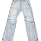Y2k G-Star RAW Denim Pants Blue White - L