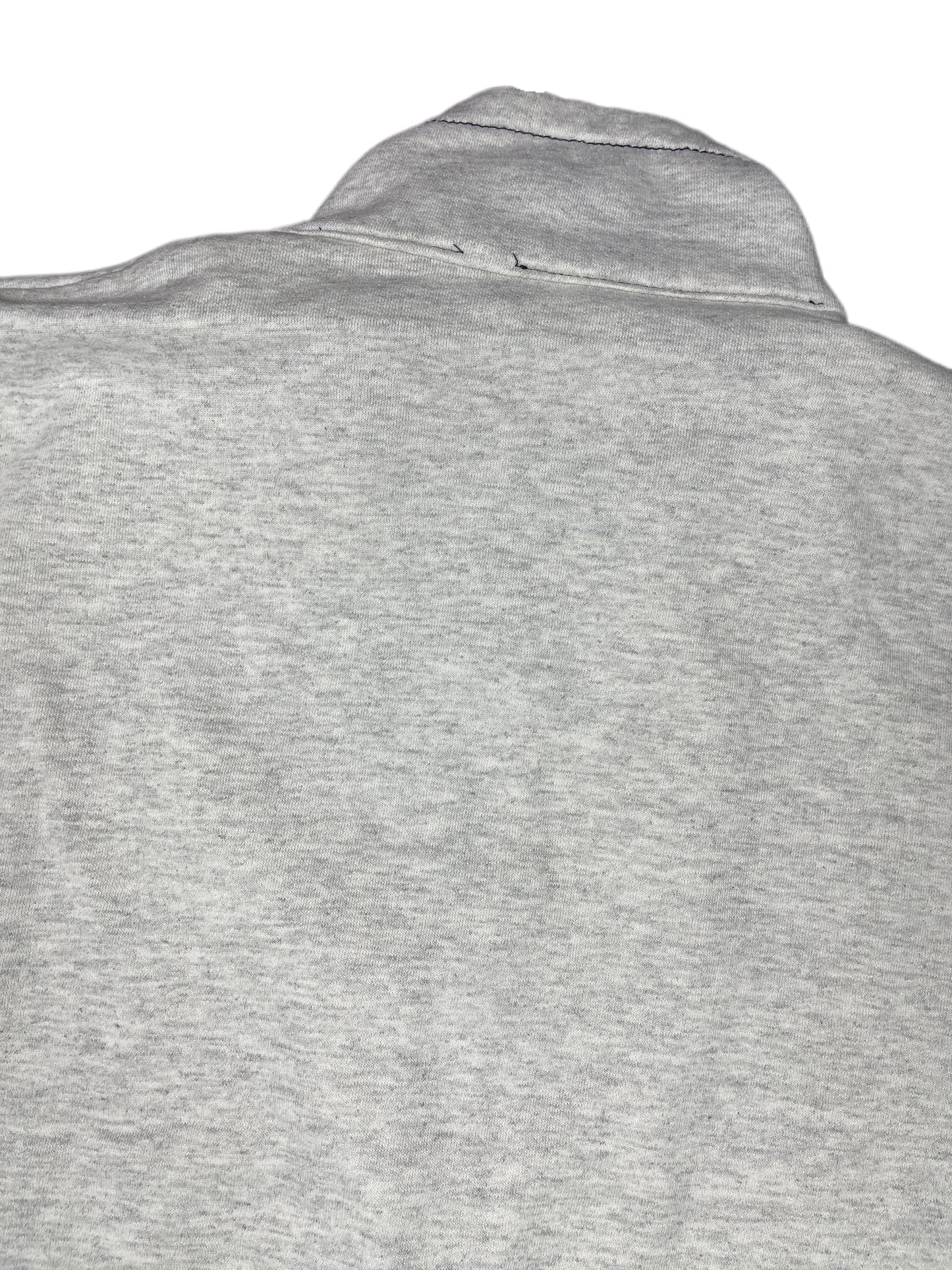 Vintage Adidas Zip Sweatshirt Gray - XXL