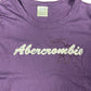 Abercrombie and Fitch Short Sleeve Top Purple - S