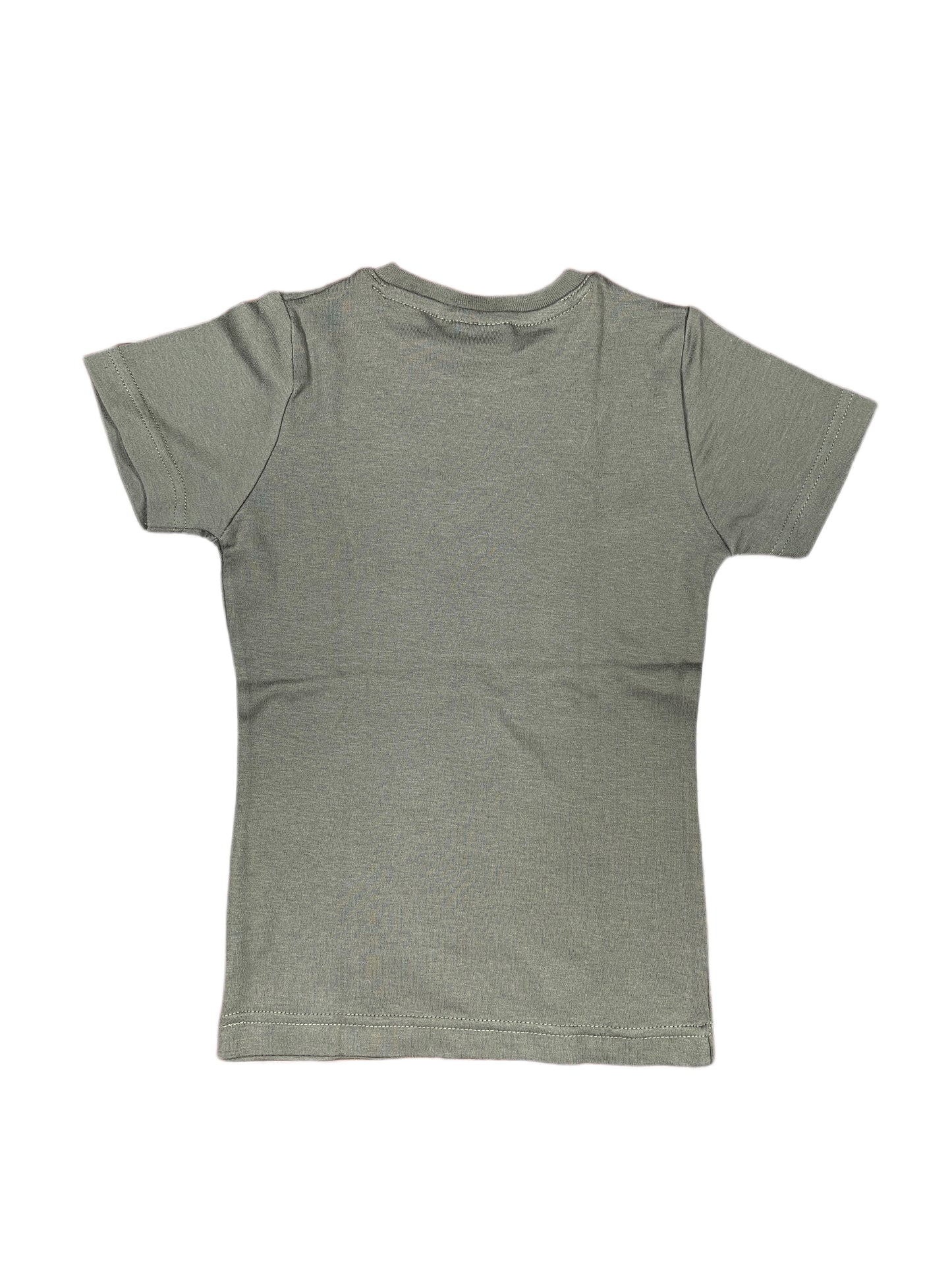 Y2k Gizbo Short Sleeve Top Khaki - S