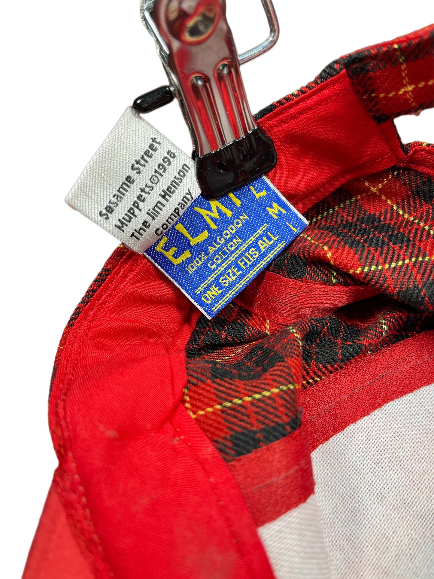 Vintage Ernie 1998 Sesame Street Cap Red