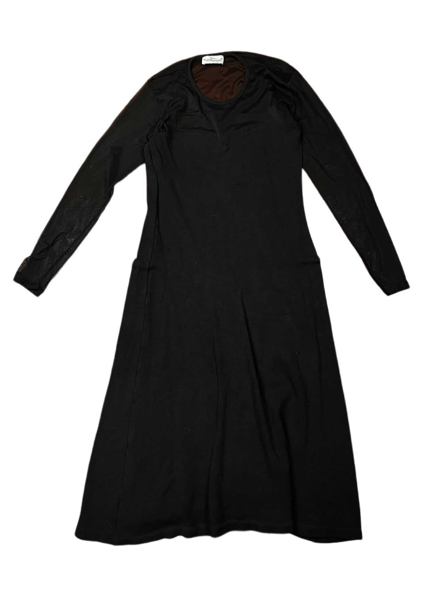 Ligne Totoche Paris Long Sleeve Dress Black - M/L