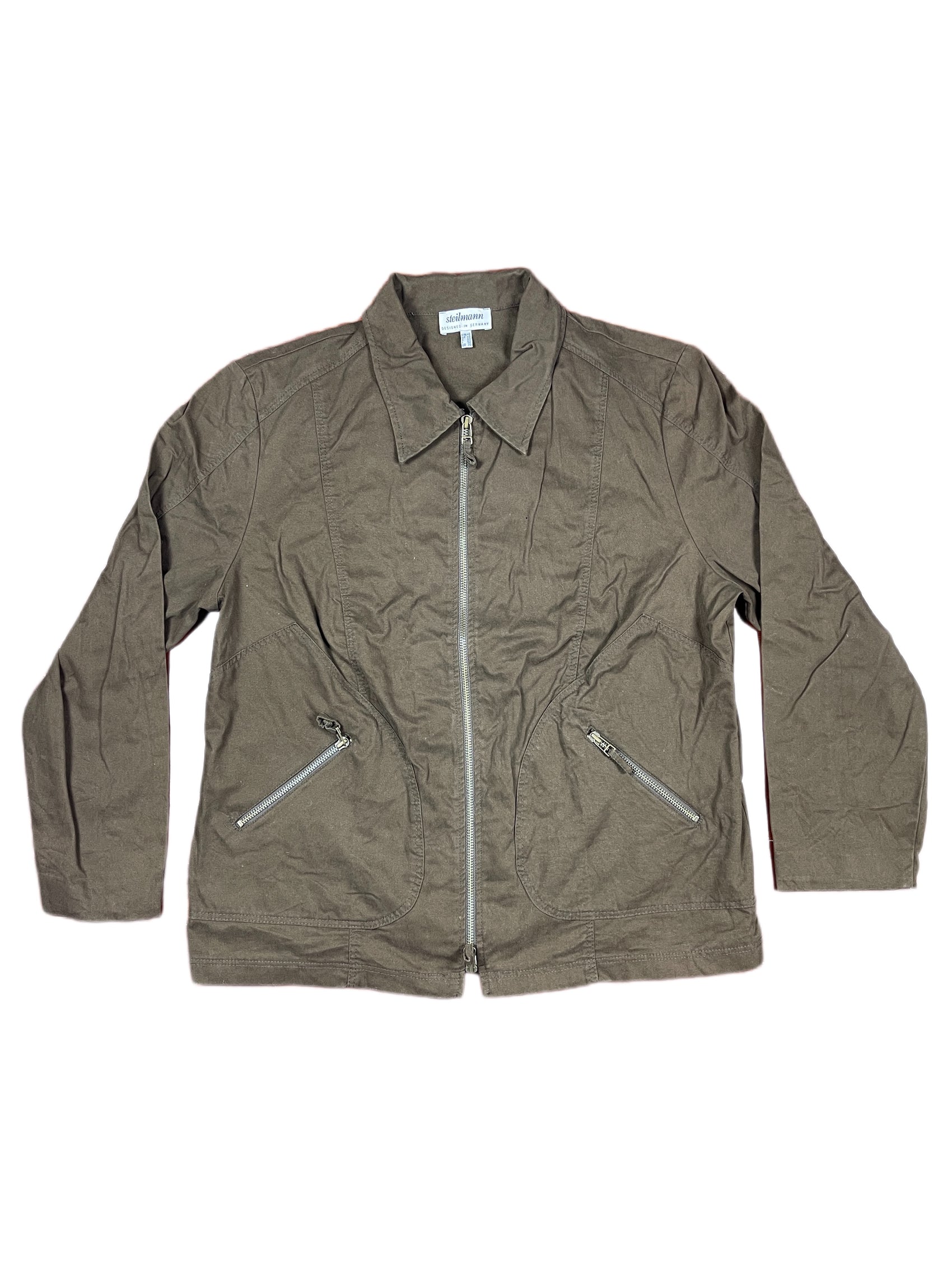 Vintage Thin Jacket Brown - XXXL