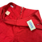 Y2k Onyx Deadstock Bootcut Linen Pants Red - XL