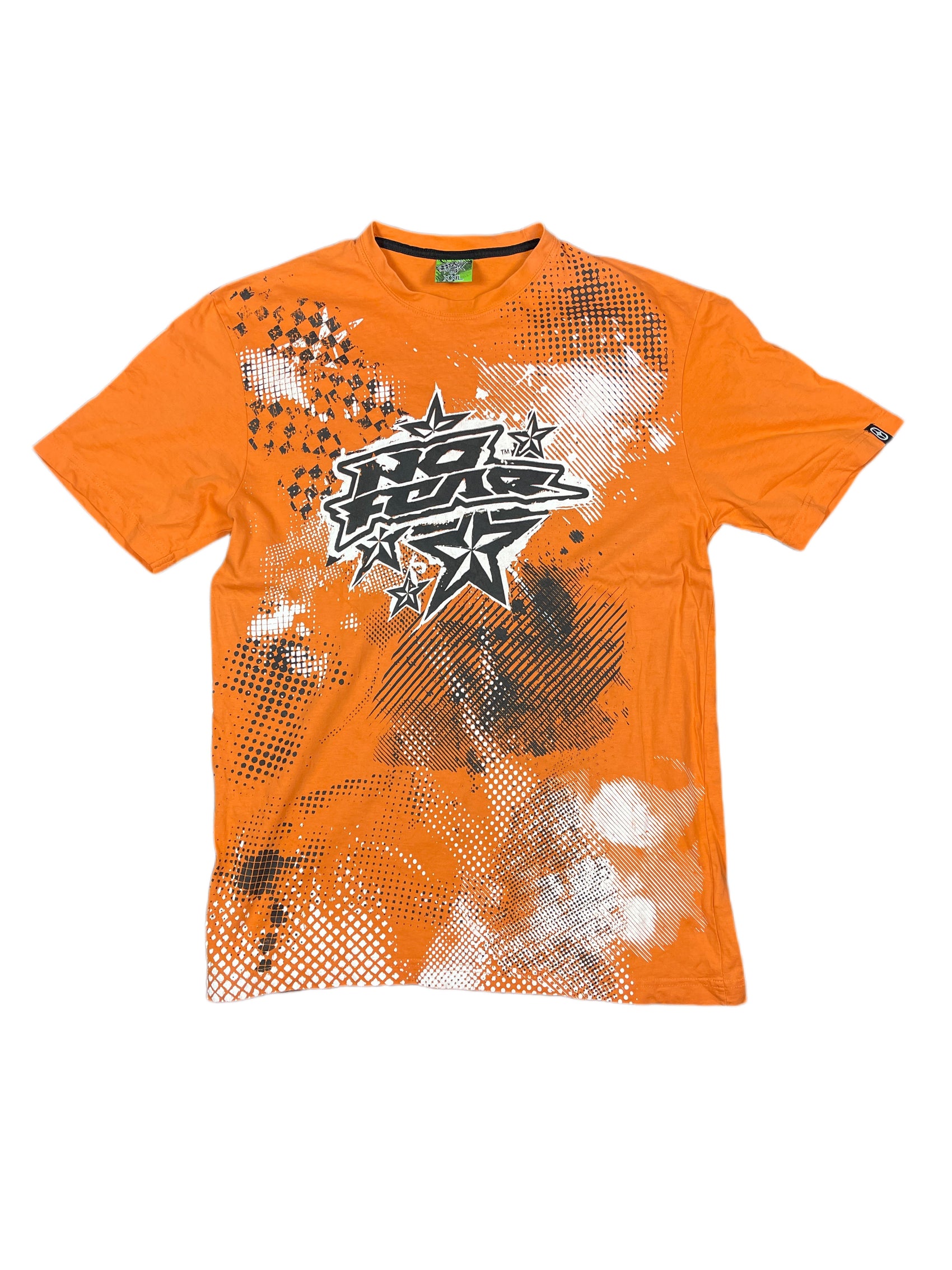 Y2k No Fear T-Shirt Orange - XXL