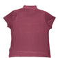 y2k 95b Paris Short Sleeve Top Burgundy - S/M
