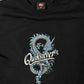 Y2k Quiksilver Long Sleeve Dragon Black - XS
