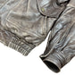 Vintage Aviator Leather Bomber Jacket Brown - M