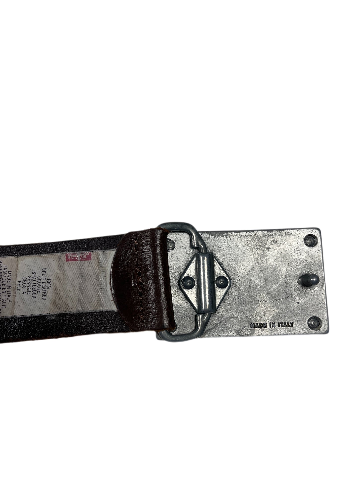 Y2k Levi's Leather Belt Brown