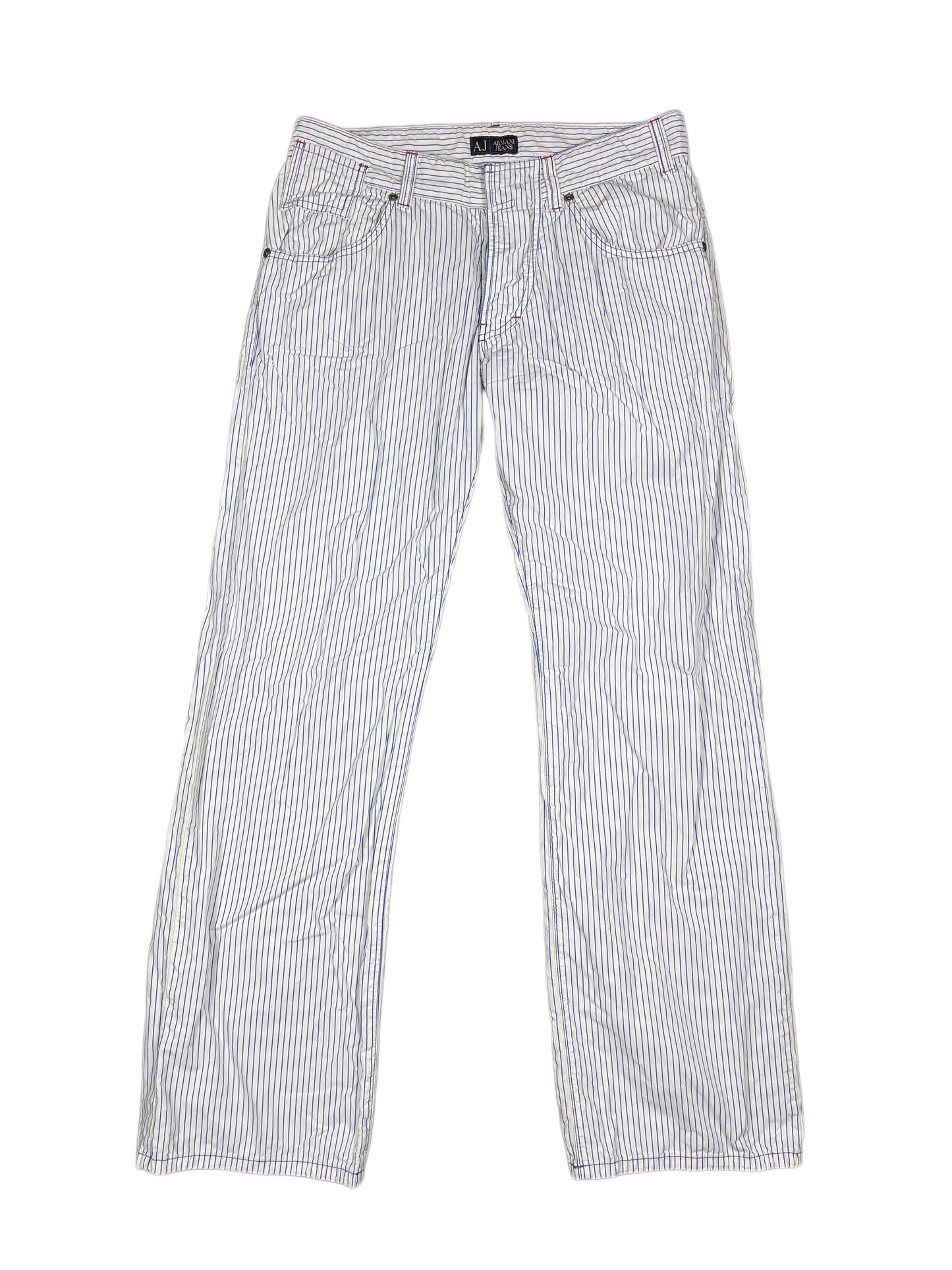 Vintage Armani Jeans Pants White - XS
