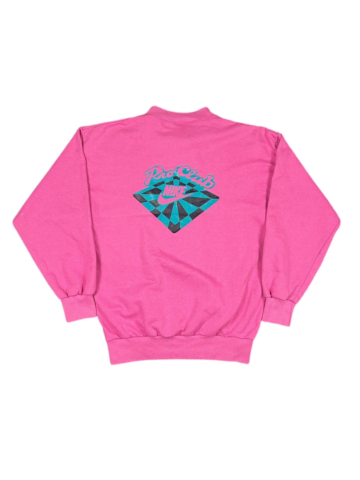 Vintage Nike Pro Club 1980s Sweatshirt Pink - S