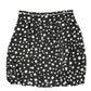 Mismash Skirt Dots Black White - L