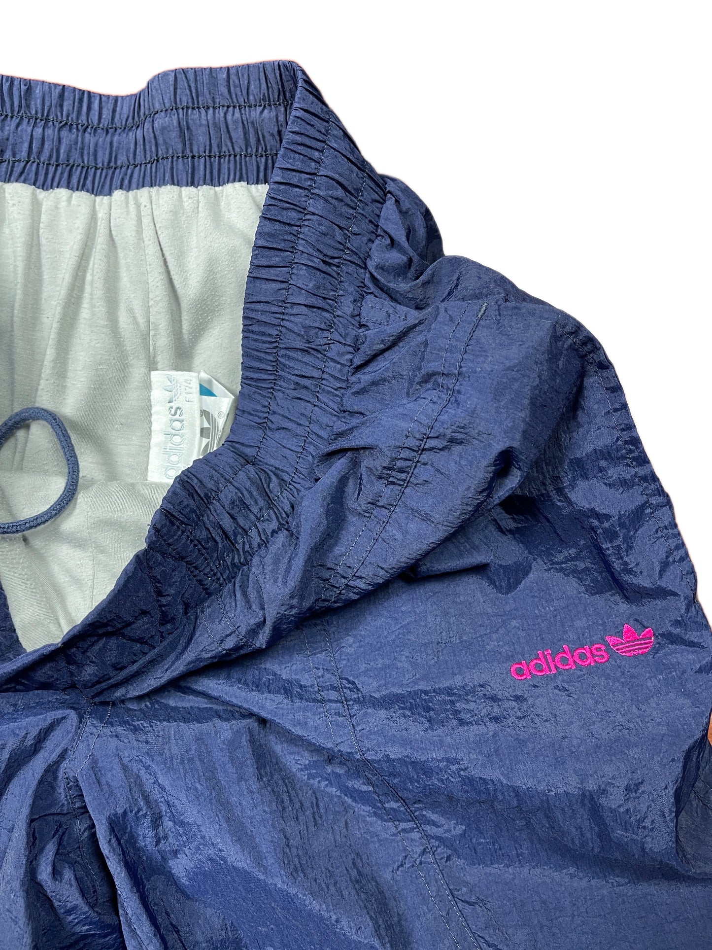 Vintage Adidas Track Pants Navy - M