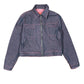Y2k Donna 10 Denim Jacket Black Red - XXL