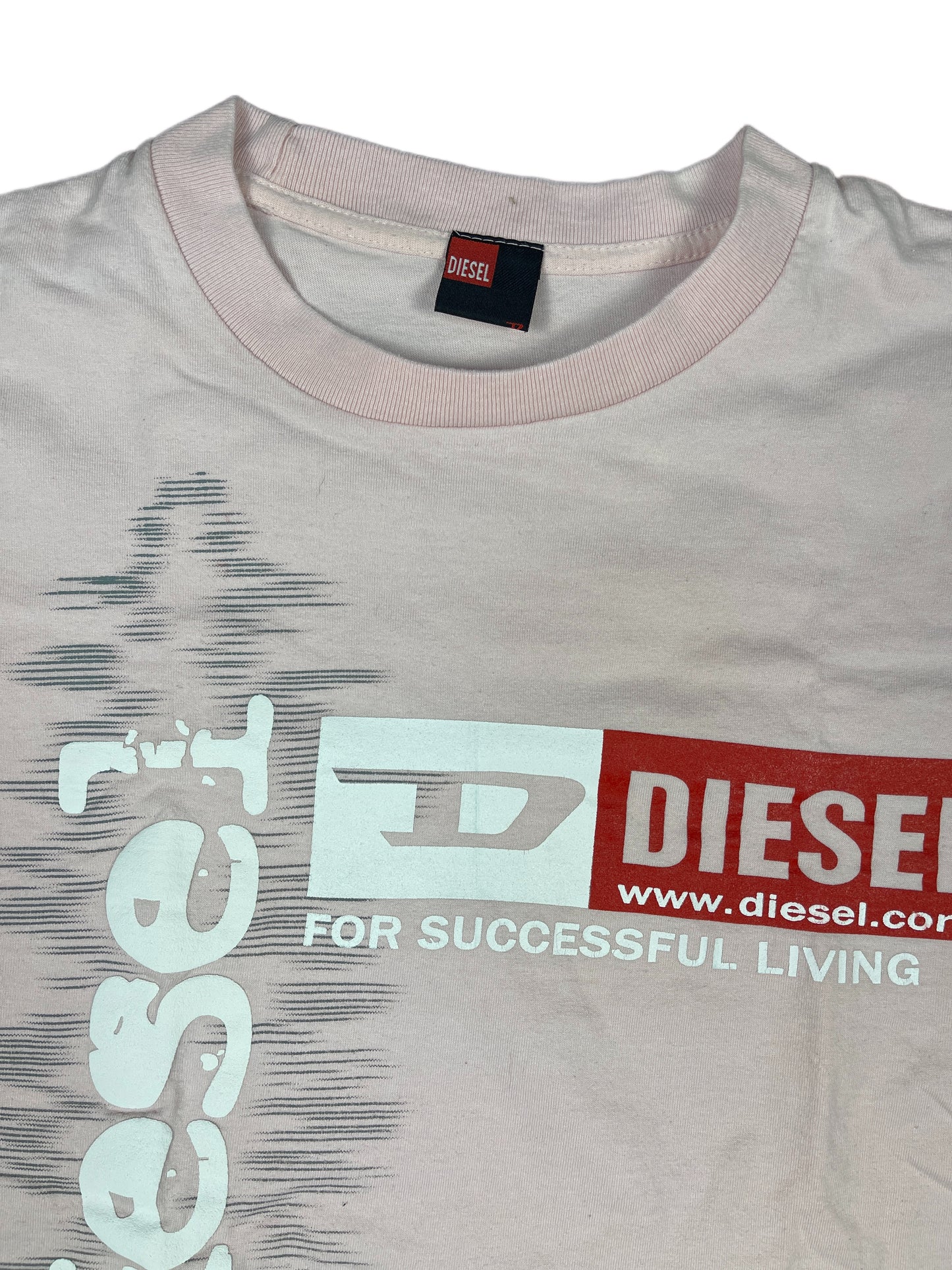 Y2k Diesel T-Shirt Rose - L