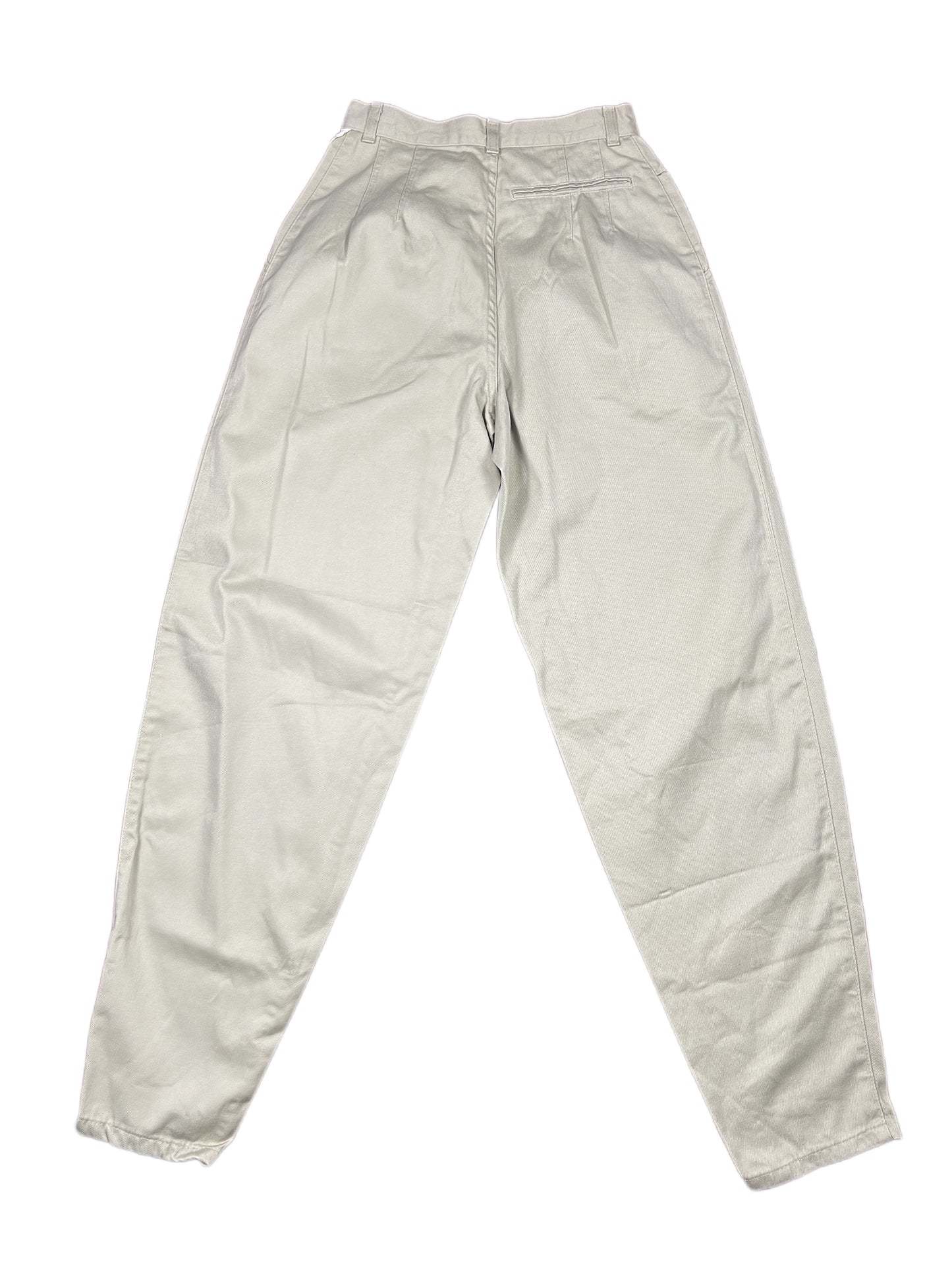 Vintage Mustang 1980s Cloth Pants Cream - XS/S