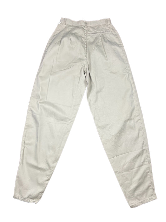 Vintage Mustang 1980s Cloth Pants Cream - XS/S