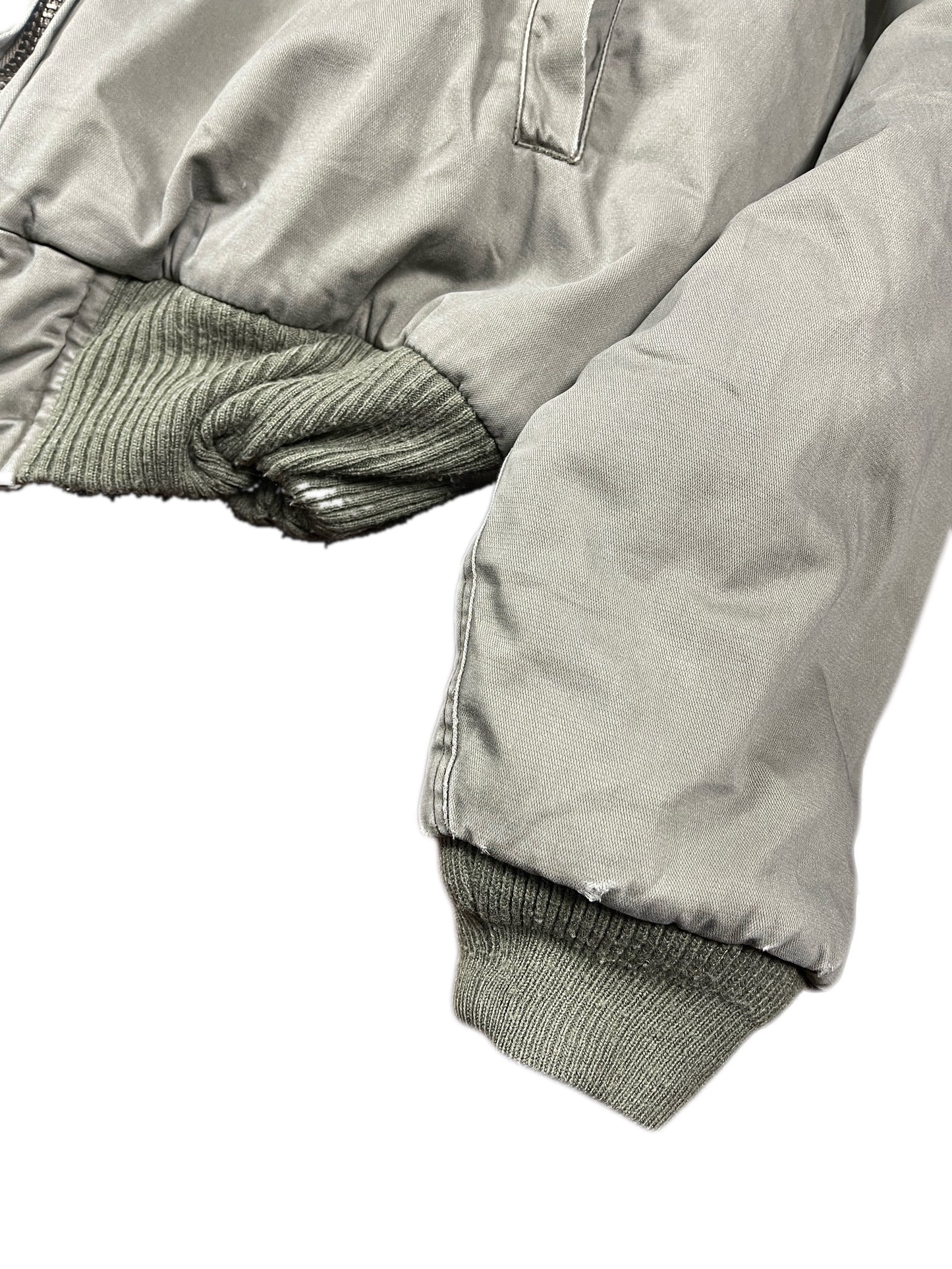 Vintage Schott Bomber Jacket Gray - L