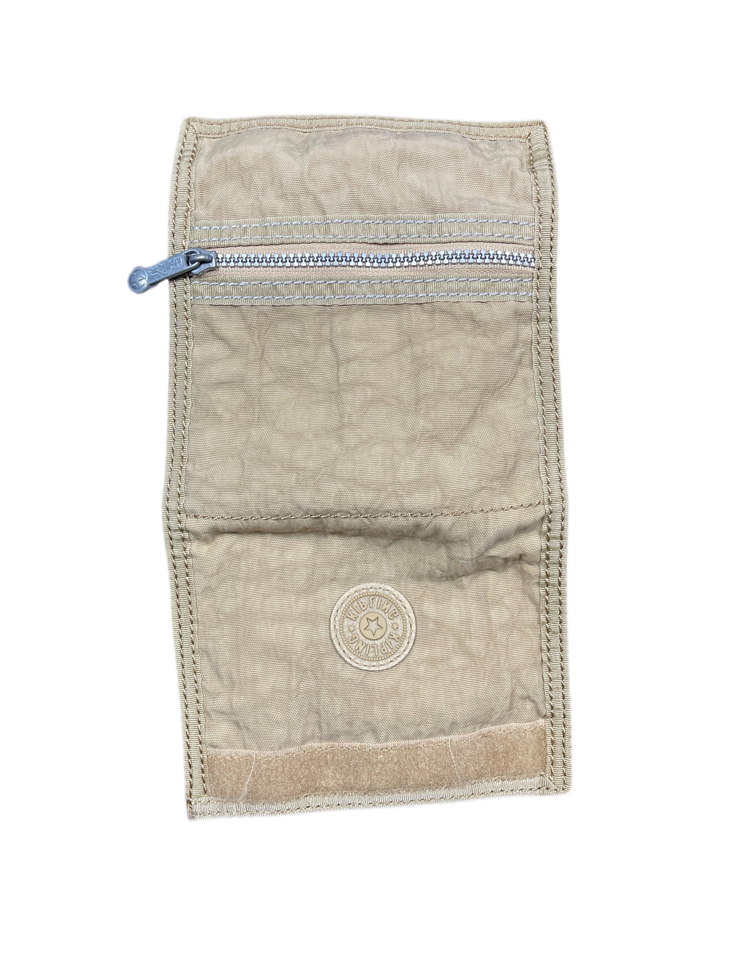 Vintage Kipling Neck Pouch Beige