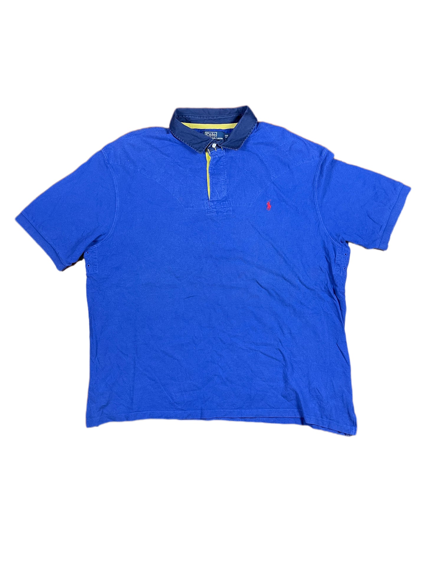 Vintage Polo Ralph Lauren Polo Shirt Blue - XXXL