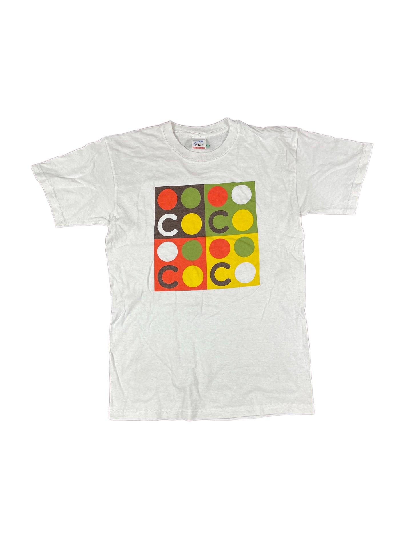 Y2k Screen Stars Coco T-Shirt White - S