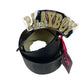 Y2k Playboy Leather Plug Belt Black 2004