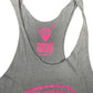 Ibiza Rocks Tank Top Gray  - M