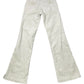 Y2k Roxy Flared Low Waist Corduroy Pants Mint Green - M