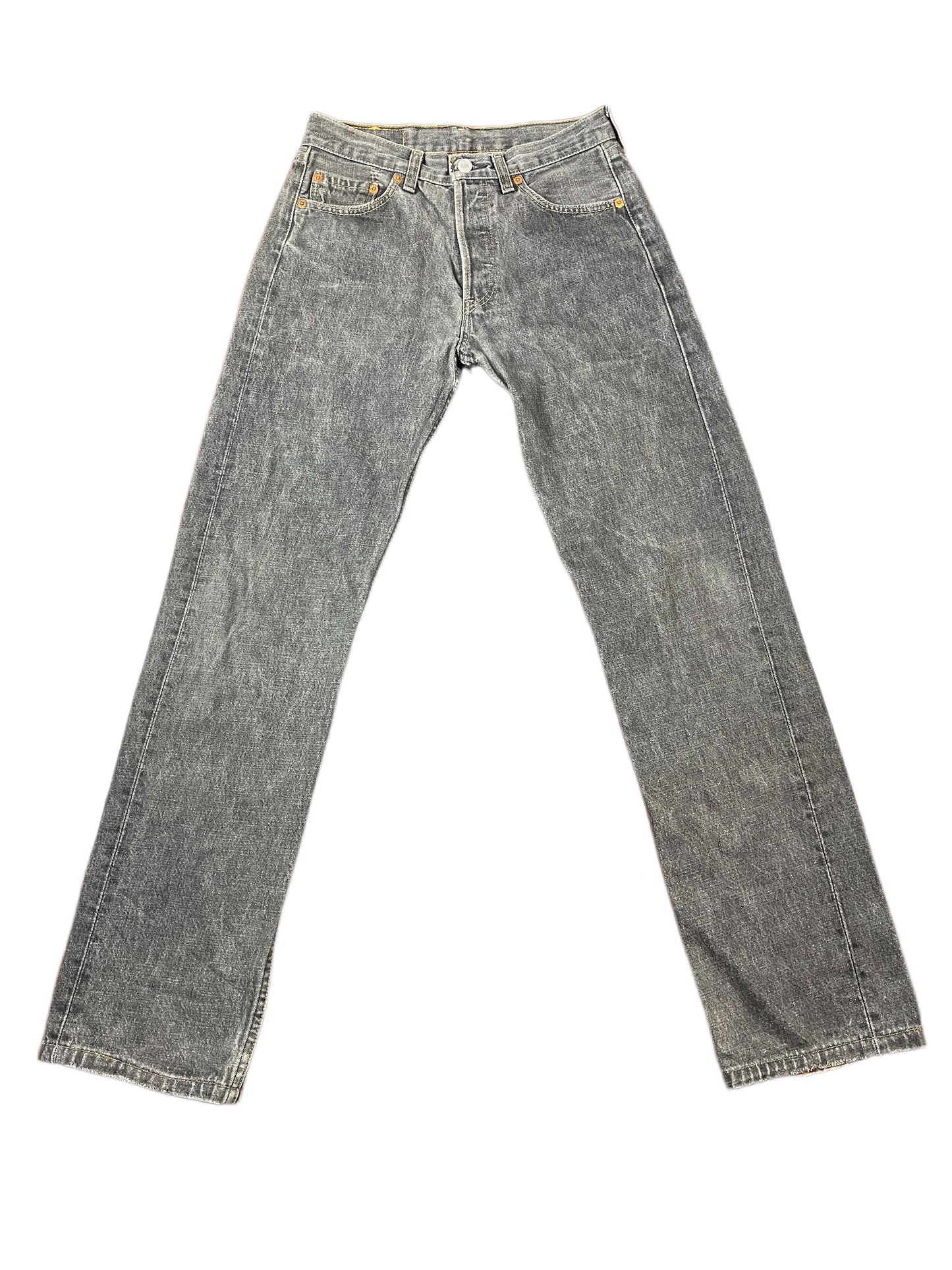 Vintage Levi's 501 Denim Pants Gray - XS/S