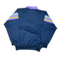 VIntage Sport Half Zip Jacket Navy Purple - XXL