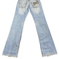 Y2k Dolce & Gabbana 2000s Bootcut Low Waist Denim Pants Blue - S/M