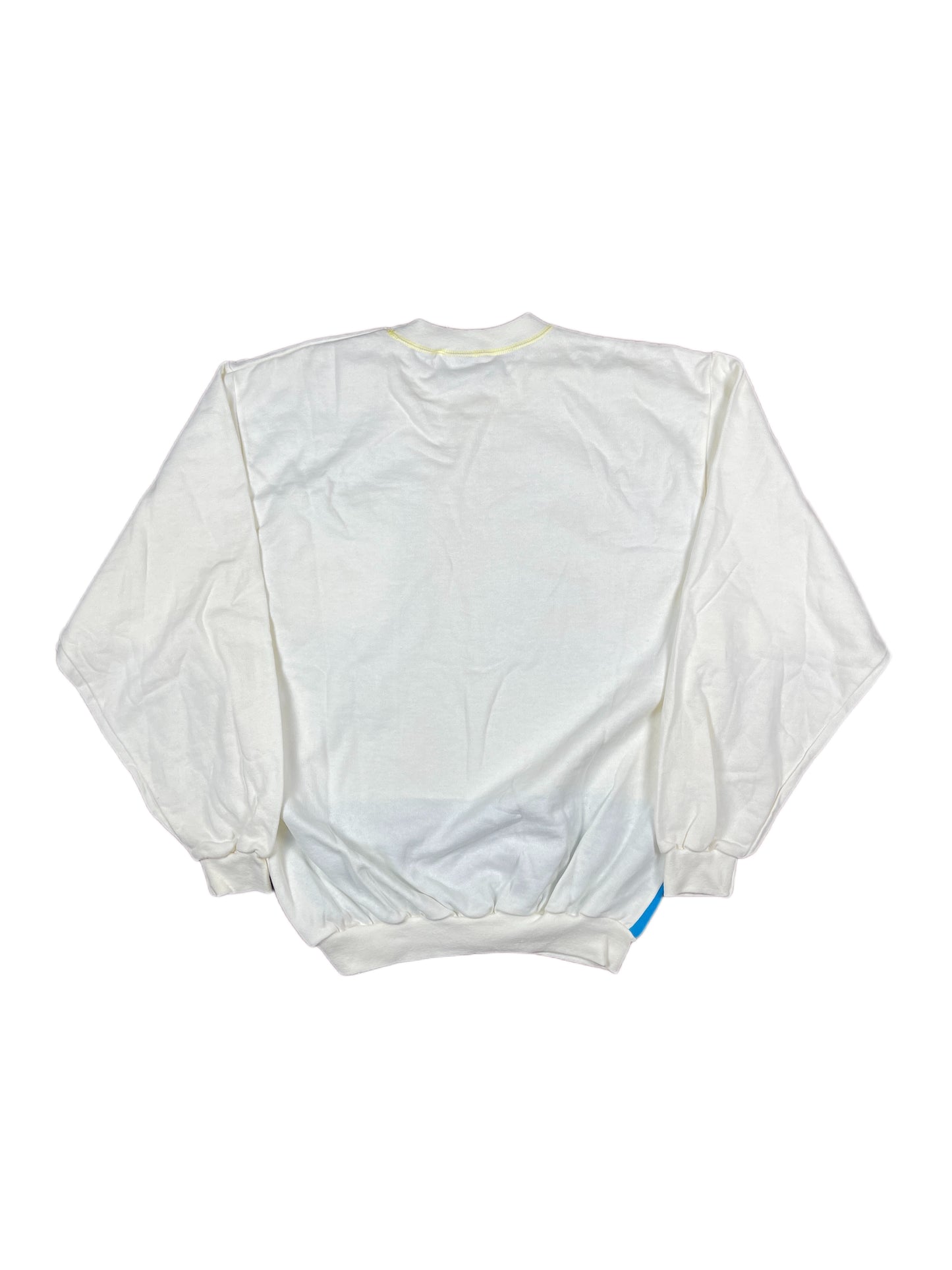 Vintage 80s Pepsi Sweatshirt White - XL