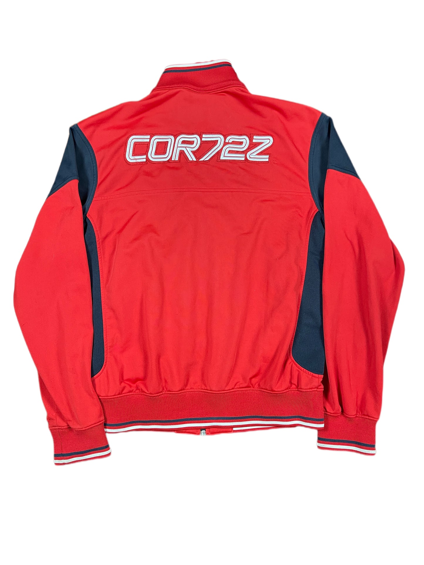 Y2k Nike Cor72Z Sport Jacket Red - S