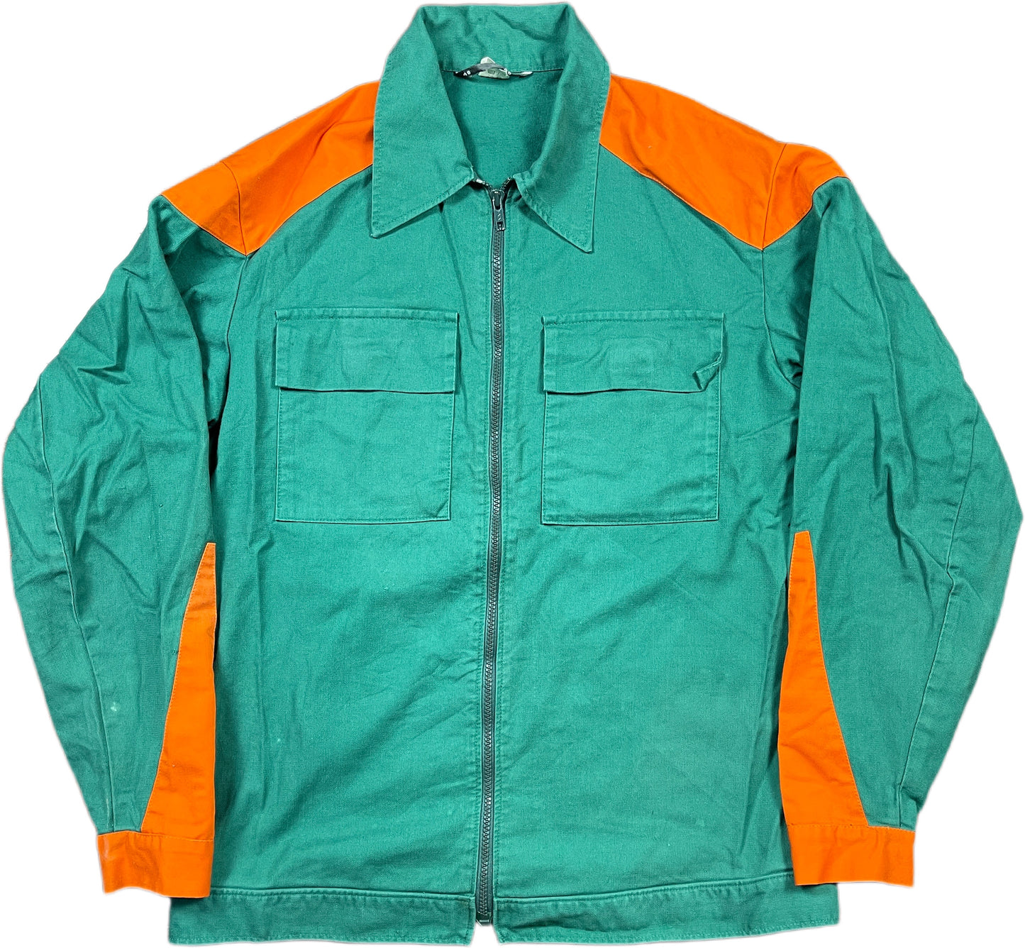 Vintage Workware Jacket Green Cotton S