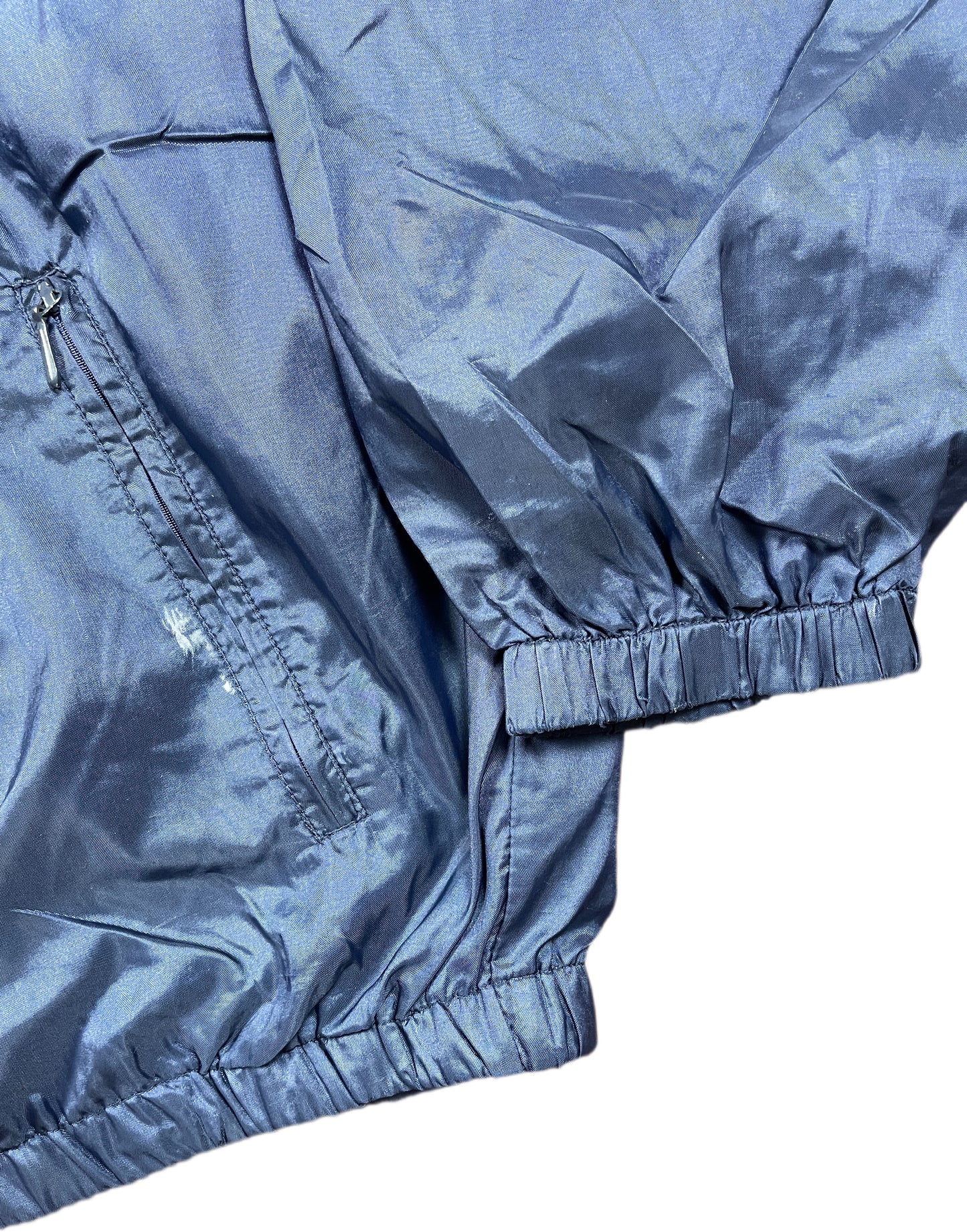 Vintage Adidas Track Jacket Blue Nylon XXL